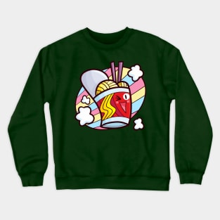 Cute red cup noodle Crewneck Sweatshirt